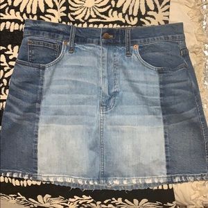 Madewell Denim Skirt